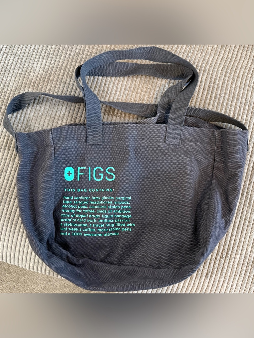 FIGS Canvas Tote